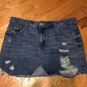 Jean skirt